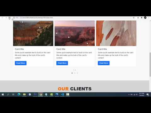 Bootstrap Owl Carousel 2 : 2 - YouTube