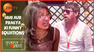 Abhi-Pragya ने खेली होली! | Kumkum Bhagya | Abhi aur Pragya ki Funny Equations | Zee TV