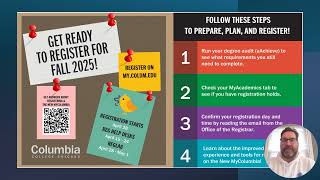 MyColumbia Course Planning and Registration Tutorial