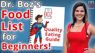 Keto Food List for Beginners, the ultimate eating guide! - Dr. Boz