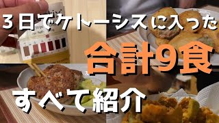 Vlog ケトジェニックダイエット開始3日間のフル食公開 ｜ 糖質制限ダイエット レシピは概要欄へ