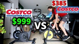 $999 COSTCO echelon EX4s vs $385 COSTCO Proform Tour de France