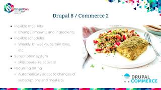 DrupalCon Seattle 2019: Decoupled Drupal Commerce with React Native
