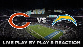 Bears vs Chargers Live Play by Play & Reaction