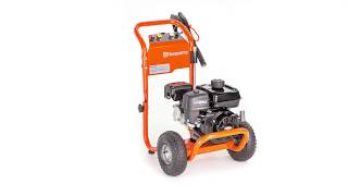 Husqvarna 3400-PSI 2.5-GPM Cold Water Gas Pressure Washer