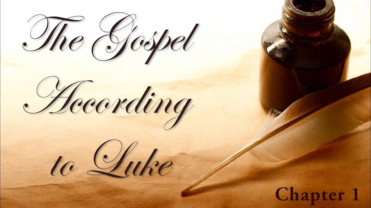 The Gospel According To Luke (Chapter 1) Bible Study - YouTube