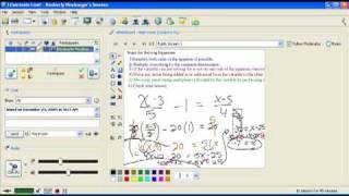 Math60-Solving Equations with Fractions and Decimals (Old)