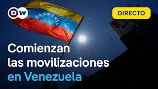 Comienzan las movilizaciones en Venezuela