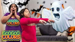 Ghost Makes Goo Goo Gaga Sleep Walk | Halloween Hide and Seek Story