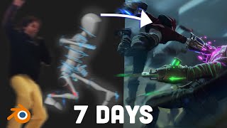 I Learned 3D Animation in Blender in 7 Days