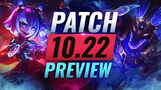 NEW PATCH PREVIEW: Upcoming Champ Adjustments for Patch 10.22 - League of Legends Season 10