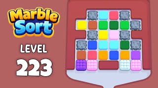 Marble Sort level 223 solution