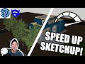 My EXACT WORKFLOW for Speeding Up SketchUp Models in 2021! (Step by Step)