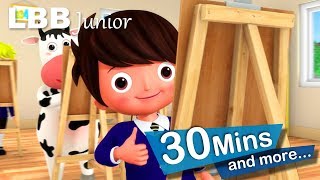 1, 2, It's Time For School | And Lots More Original Songs | From LBB Junior!