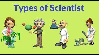 Kids learning about different types of Scientist !