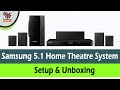 Samsung HT-J5100K/XL 5.1 Channel Home Theatre System Setup.