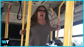 RACIST RANT on New York Bus: “Get The F**k Out Of My Country!” RACIST RANT on New York Bus: “Get The F**k Out Of My Country!”