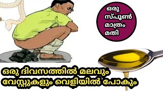 2 മിനിറ്റിൽ മലംവേസ്റ്റുകൾ അത്രയും തന്നെ വെളിയിലായി വയറു മുഴുവനും ശുദ്ധിയാകുവാൻ ഇതൊരു സ്പൂണും മാത്രം