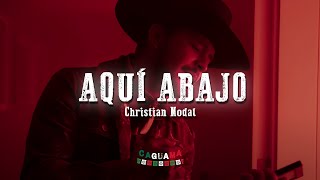 Christian Nodal - Aquí Abajo (Letra/Lyrics)