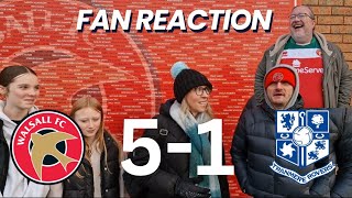 Fan Reaction after Walsall 5-1 Tranmere