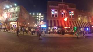 An Evening Stroll Down Beale St. Memphis, Tennessee