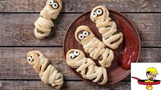 Mummy Meatballs - HALLOWEEN