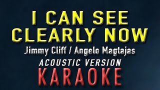 I Can See Clearly Now - Jimmy Cliff | KARAOKE | LOWER KEY | Angelo Magtajas version