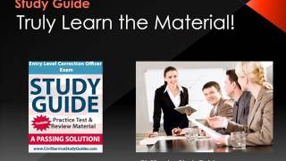 Entry Level Corrections Officer Exam Study Guide