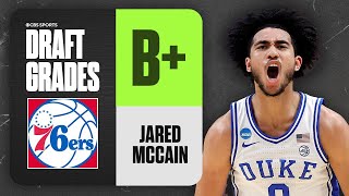 Jared McCain Selected No. 16 Overall by Philadelphia 76ers | 2024 NBA Draft Grades | CBS Sports