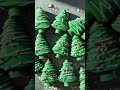 christmas tree cookie gems 🎄💚 christmascookies christmasbaking