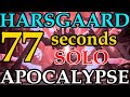 77 SECONDS - Killing Harsgaard Fastest Apocalypse Solo - Remnant form the Ashes - Best DPS Build HD