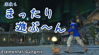 【FF14】【声なし垂れ流し】　深夜の徘徊　【ネタバレ注意】【黄金7.15冒険中】