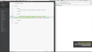 004 HTML5 Data Attribute