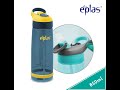 EPLAS MODERN Sport Water Bottle With Straw & Handle,Travel Tumbler, Botol Air