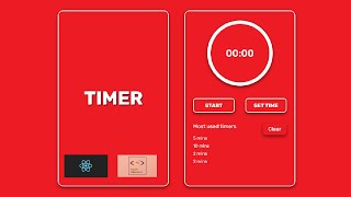 Timer Countdown App ⏰ With ReactJs & Styled Components | Mobile First