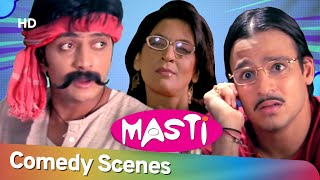 Non Stop Comedy Scenes Masti | Ritiesh Deshmukh - Archana Puran Singh - Ajay Devgan - Vivek Oberoi