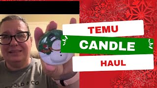 Vlogmas Day 5- Temu Candle Haul!