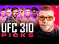 ASAKURA VS PANTOJA, SHAVKAT VS GARRY, WHO WINS AT UFC 310?! | UFC 310 OFFICIAL PICKS