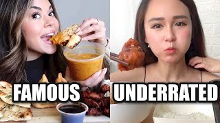 FAMOUS vs UNDERRATED MUKBANGERS