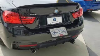 2015 BMW 435i M Sport M Performance Exhaust Cold Start Up