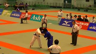 JUDO 2018全日本学生柔道優勝大会 女子5人制準決勝 国士館vs龍谷 副将(池絵×米澤)