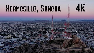 4K Aerial Drone Video - Hermosillo, Sonora, Mexico