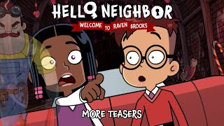 Hello Neighbor: Welcome to Raven Brooks Season 3 - 2 TEASERs + Kickstarter/Merch and more