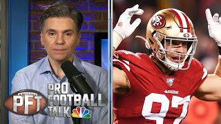 Florio, Simms reveal NFC playoff predictions | Pro Football Talk | NBC Sports
