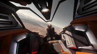 Star Citizen: From Passenger's Perspective Aboard Mustang Beta