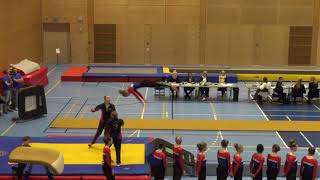 Redskapscupen 2018 klass 6  Varbergs GIF GF Blå 0205 trampett