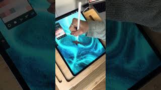 Procreate Easy Ocean Tutorial #procreatetutorials #procreate #beginnerarttips