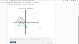 Delta math Transformation Practice #1 Tutorial
