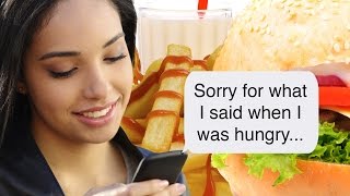 10 Honest Texts From Constantly Hungry People