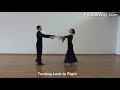 turning lock to right slow waltz